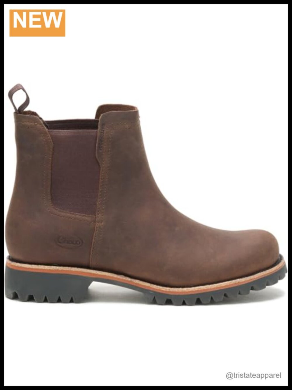 Waterproof Leather Chelsea Ankle Boots LUVSEAT ChacoGrip
